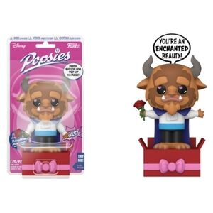 Funko POPsies Disney Beauty and the Beast, Beast pop up message, NWP